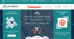 Desktop Screenshot of mconnectmedia.com